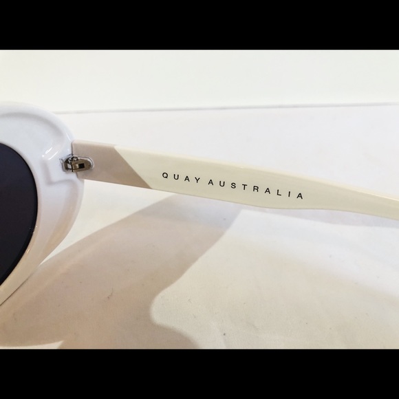 QUAY AUSTRALIA FRIVOLOUS 55mm OVAL SUNGLASSES - Picture 6 of 8